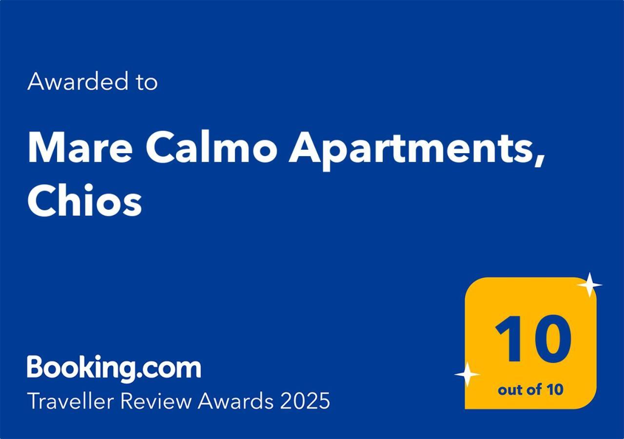 Mare Calmo Apartments, Chios Exteriör bild
